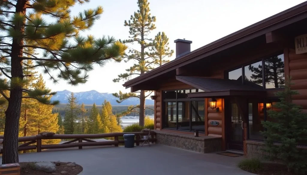 Cozy lodge accommodation near Mono Lake with mountain views Cozy lodge accommodation near Mono Lake with mountain views