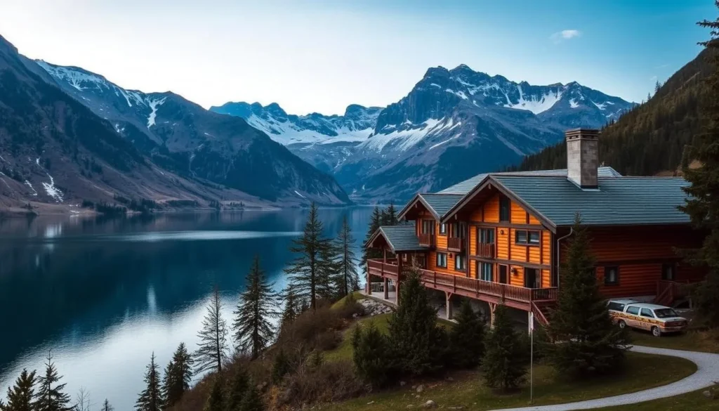 Cozy mountain lodge near Lake Gjende