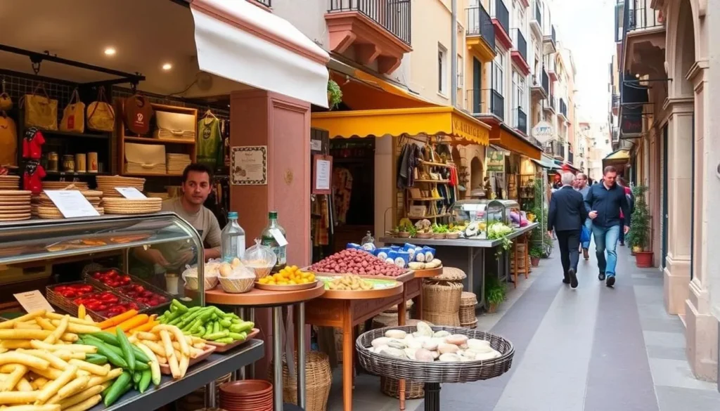 Discover Valencia's culinary delights and shopping havens