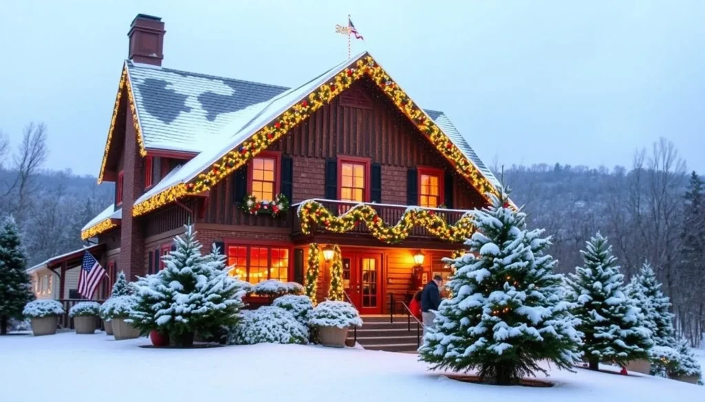Discover the magic of Christmas in Blue Ridge