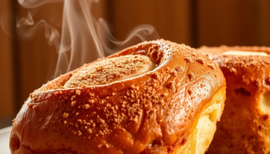 Dollywood's famous cinnamon bread fresh from the oven at the Grist Mill