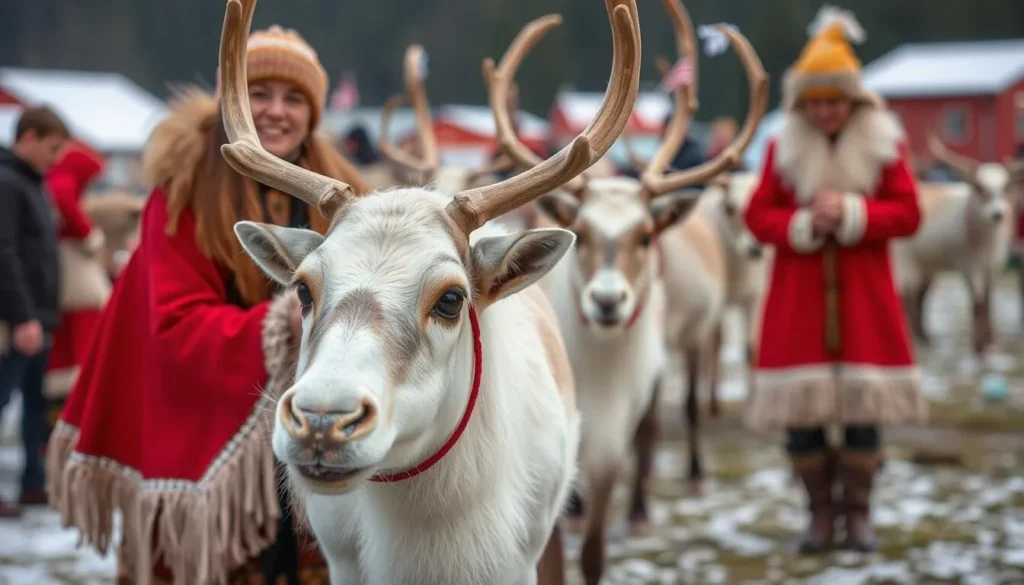 Experience Sami culture in Alta, Norway, with authentic reindeer herding and traditional crafts.