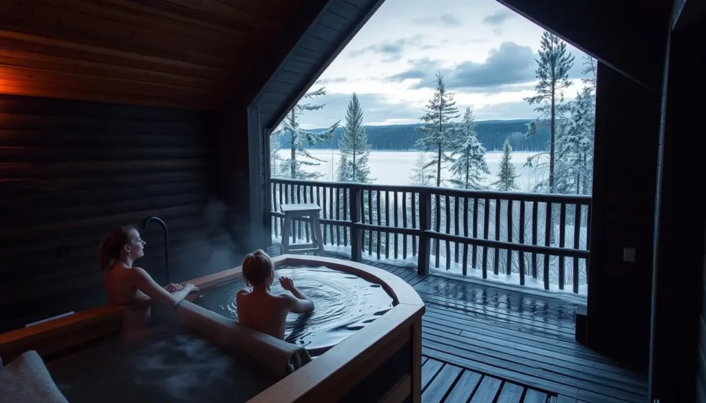 Experience the serene Finnish sauna culture in Levi