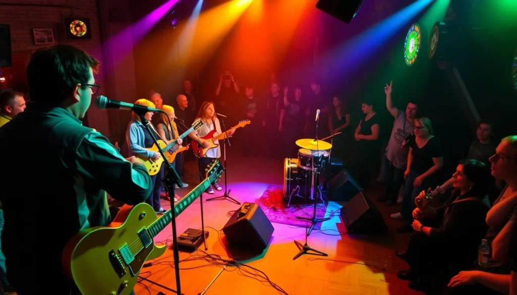 Experience the vibrant music scene in Kaunas