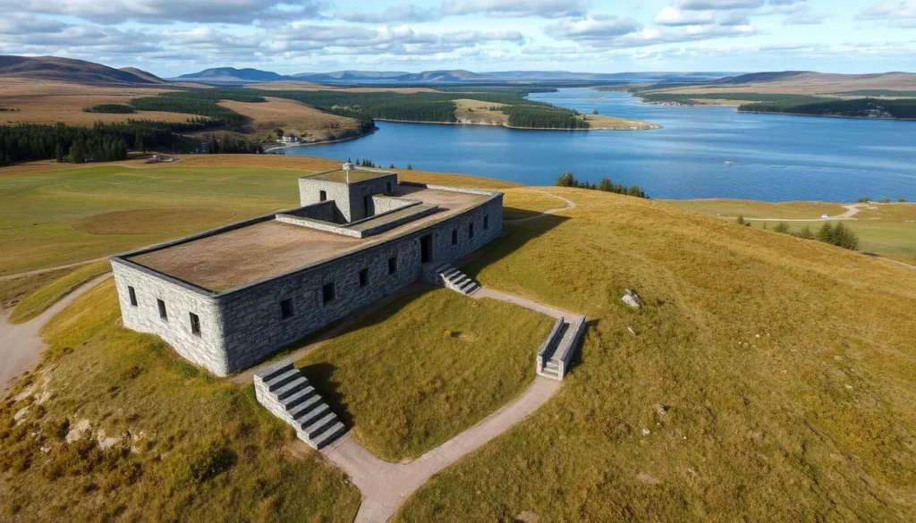 Explore Hemso Fortress, a Cold War relic on Hemso Island, Sweden