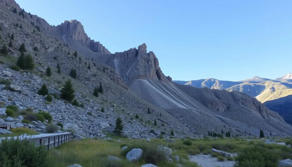 Explore the Frank Slide site