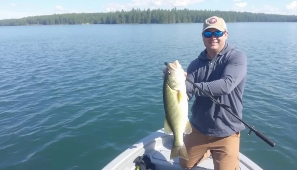Explore the best fishing spots at Crooked Lake