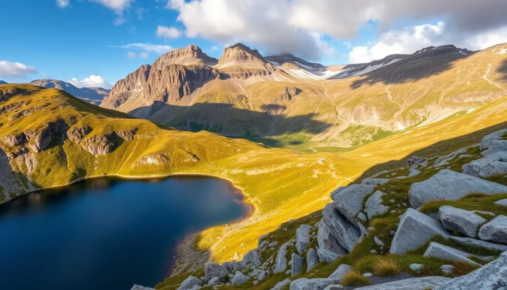 Explore the majestic mountains of Jotunheimen National Park