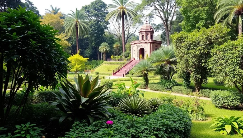 Explore the serene beauty of the Acharya Jagadish Chandra Bose Indian Botanic Garden, featuring rare plant species and historical landmarks.