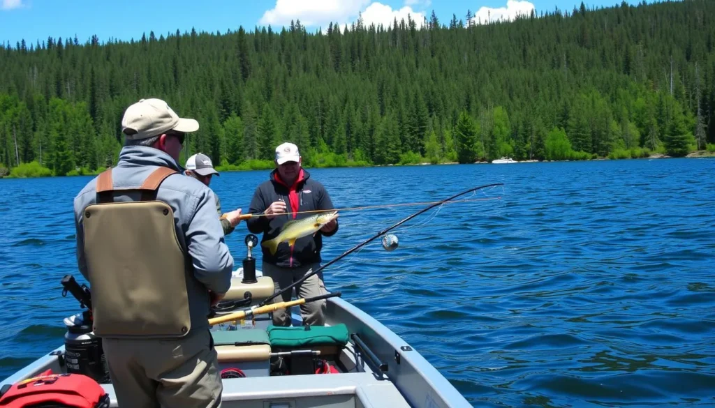 Fishing guide on Lake Kabetogama