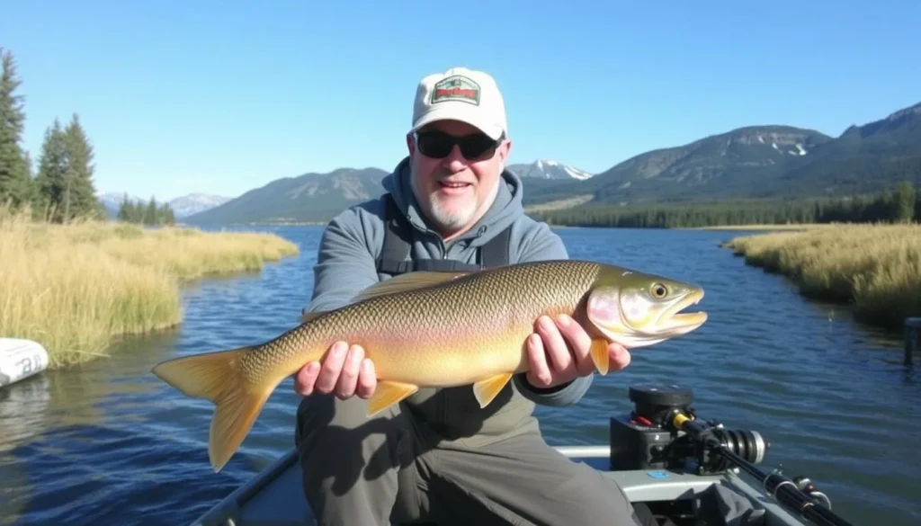 Fishing in Grande Cache Lakes with abundant fish species