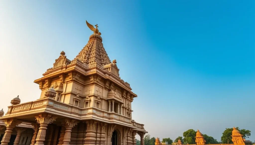 Generate an image of Belur Math temple with its unique blend of Hindu, Christian, and Islamic architectural motifs.