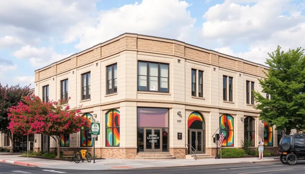 Generate an image of Bernie Grant Arts Centre's exterior