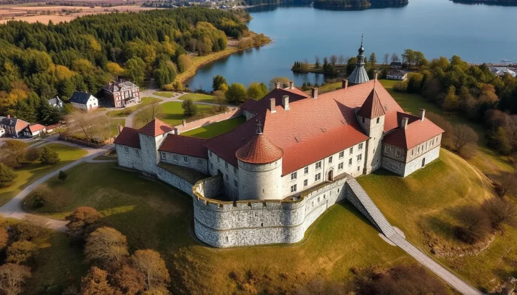 Generate an image of Christiansholm Fortress in Kristiansand, Norway, showcasing its historic architecture.