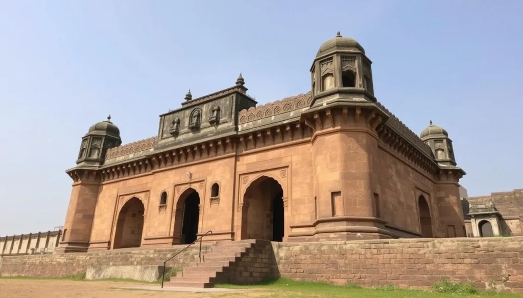 Generate an image of Dombivli Fort, showcasing its architectural style and historical significance.