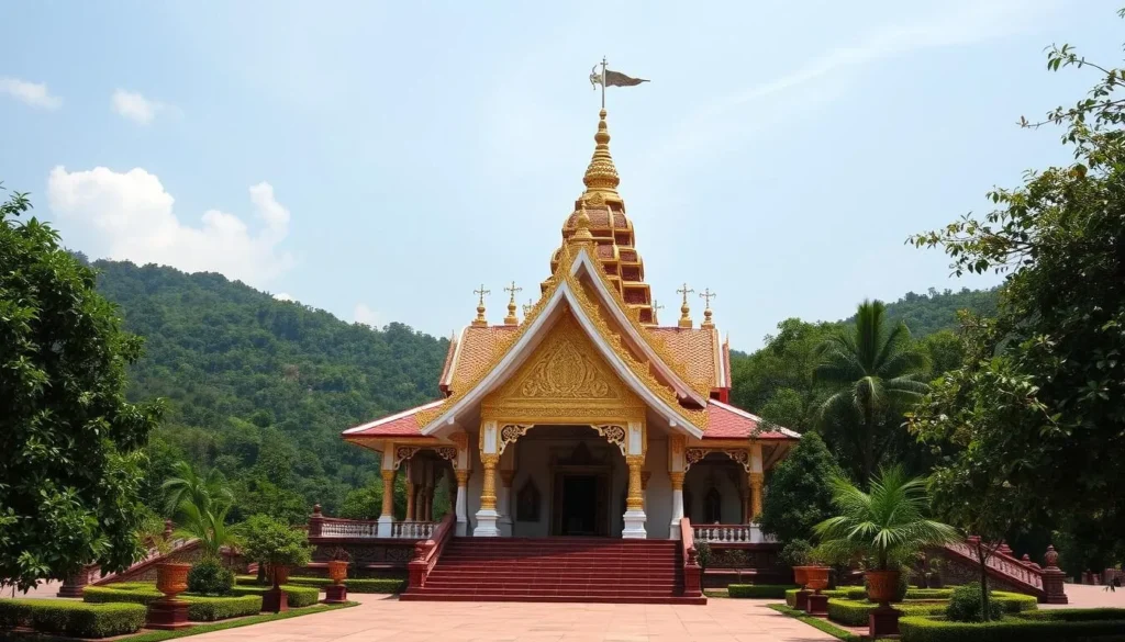 Generate an image of Mamburam Shrine