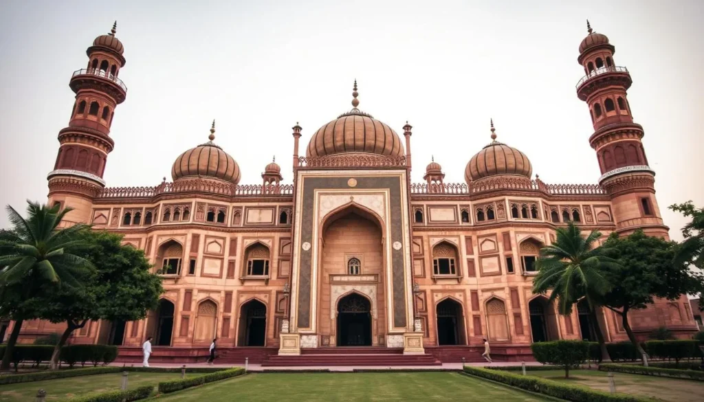 Generate an image of Qila Mubarak, showcasing its majestic architecture and historical significance.