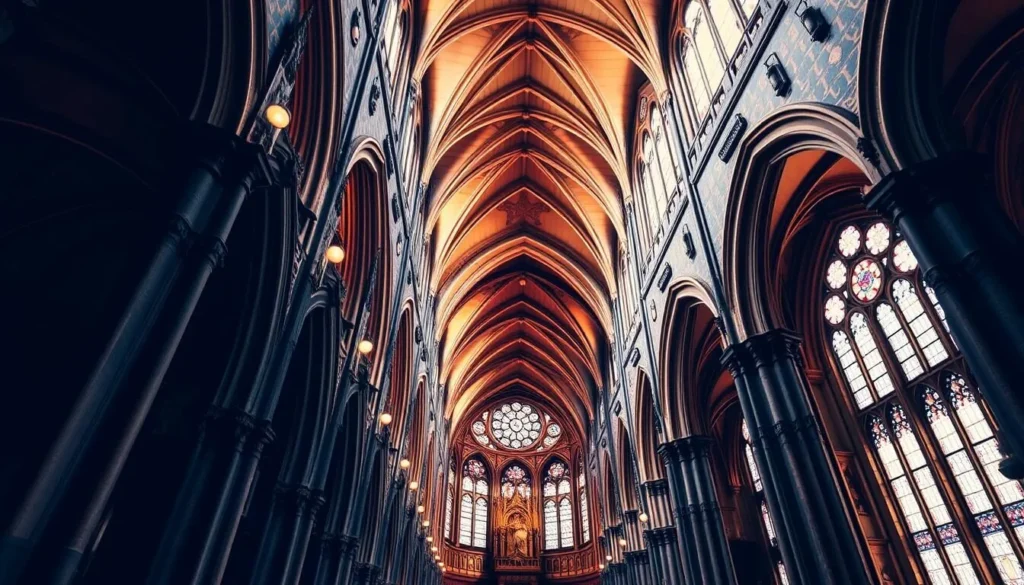 Generate an image of Westminster Cathedral's interior.