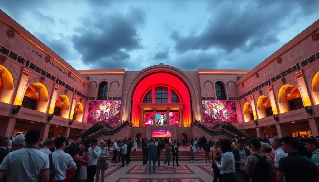 Generate an image of the Amman International Film Festival venue