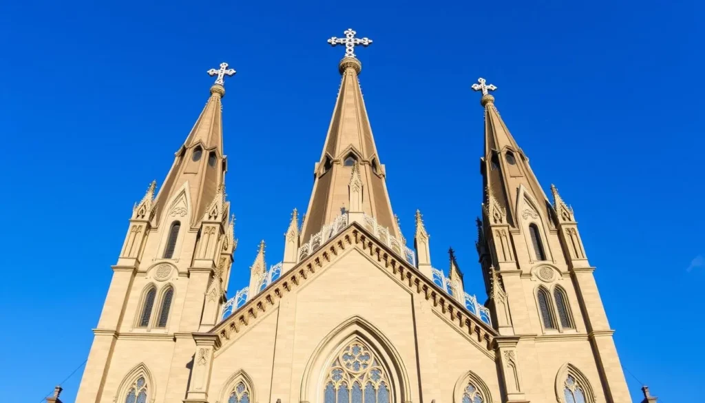 Generate an image of the Catedral Metropolitana's exterior with its distinctive crown-like design.