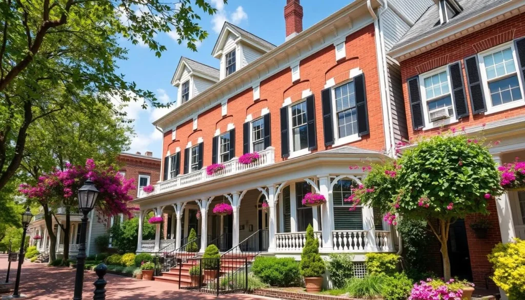 Generate an image of the Charles Street Suites Bed and Breakfast's exterior