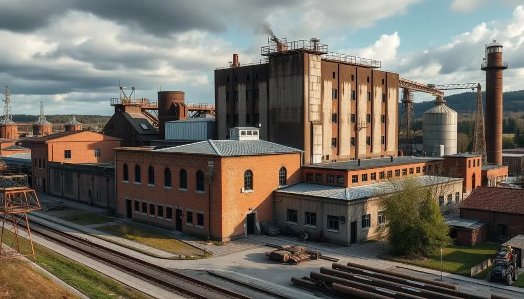 Generate an image of the Dolní Vítkovice Industrial Complex, showcasing its industrial heritage and current cultural significance.
