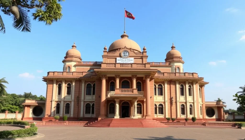 Generate an image of the Netaji Birth Place Museum facade