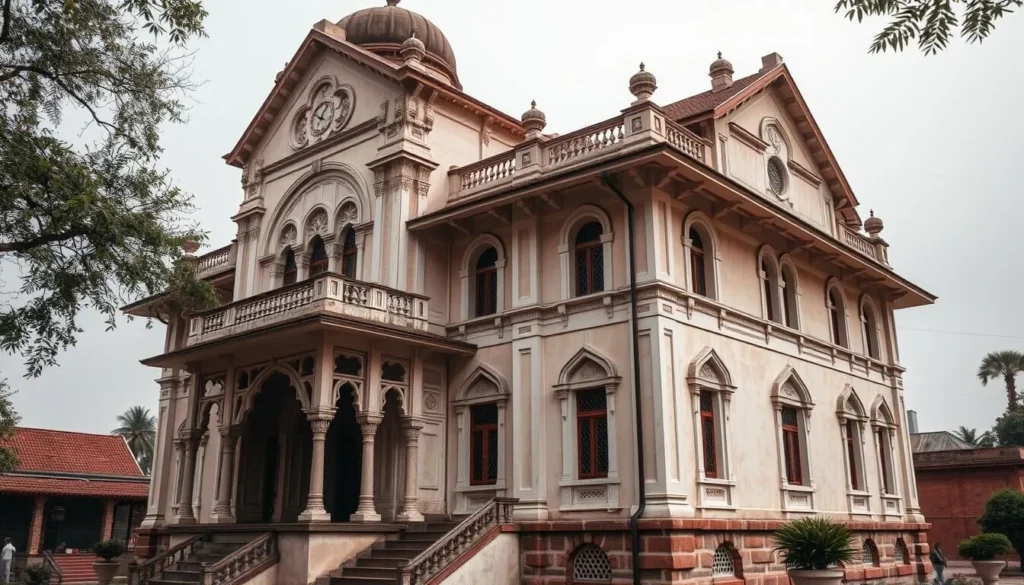 Generate an image of the Sir Syed House Museum, showcasing its architectural beauty and historical significance.