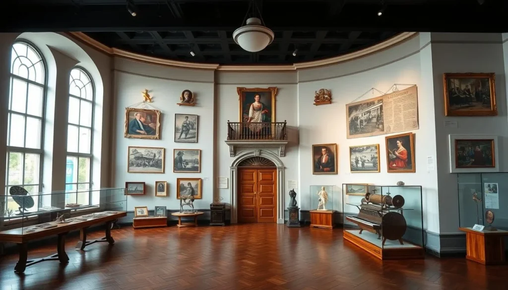Generate an image of the Svitavy Museum, showcasing its exhibits and historic significance.