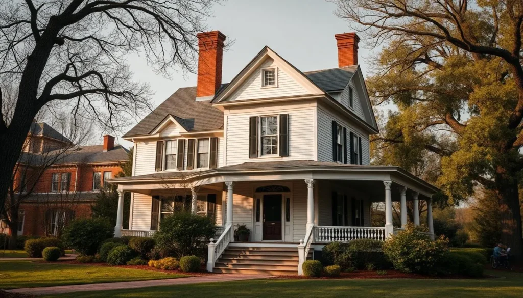 Generate an image of the historic Tabor House, a Victorian home turned Civil War Museum.