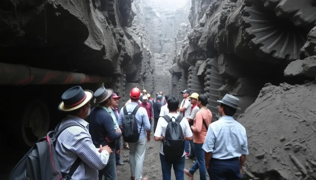 Guided coal mine tour in Dhanbad