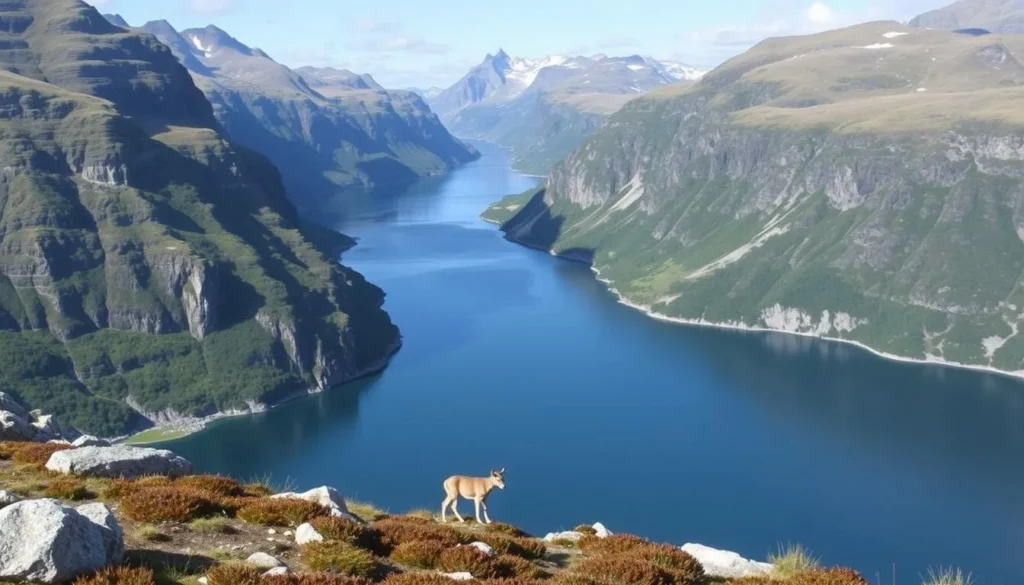 Guided hiking tour in Gandsfjorden National Park