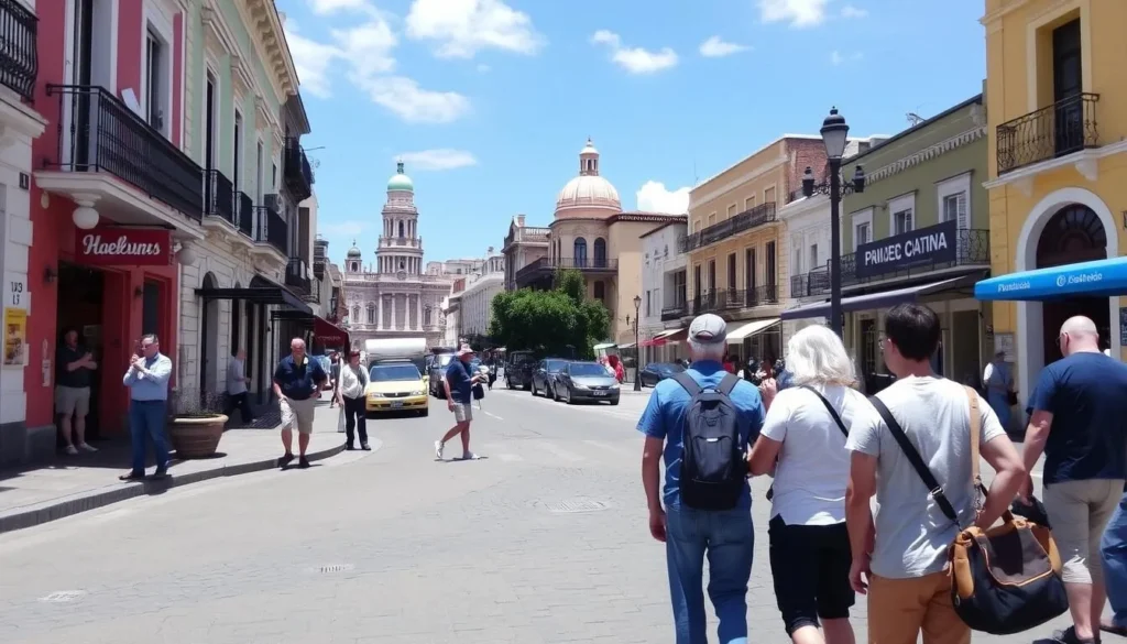 Guided walking tour in Montevideo