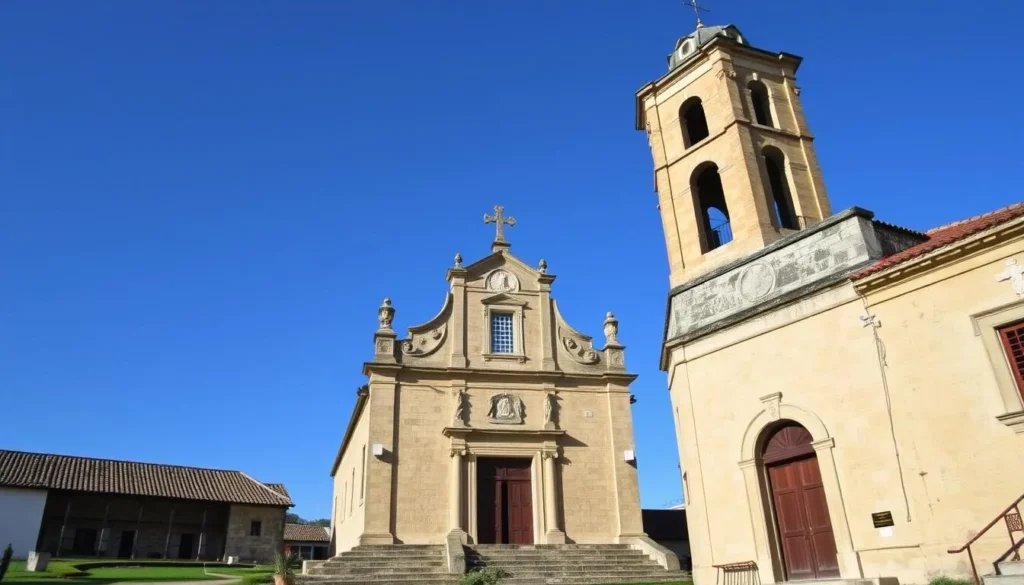Historic Cuartel and church in Oslob town Historic Cuartel and church in Oslob town