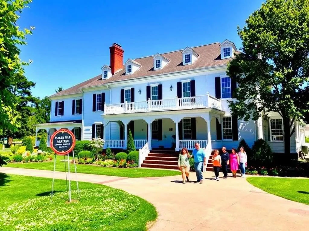 Historic Rose Hill Manor children's museum in Frederick Maryland