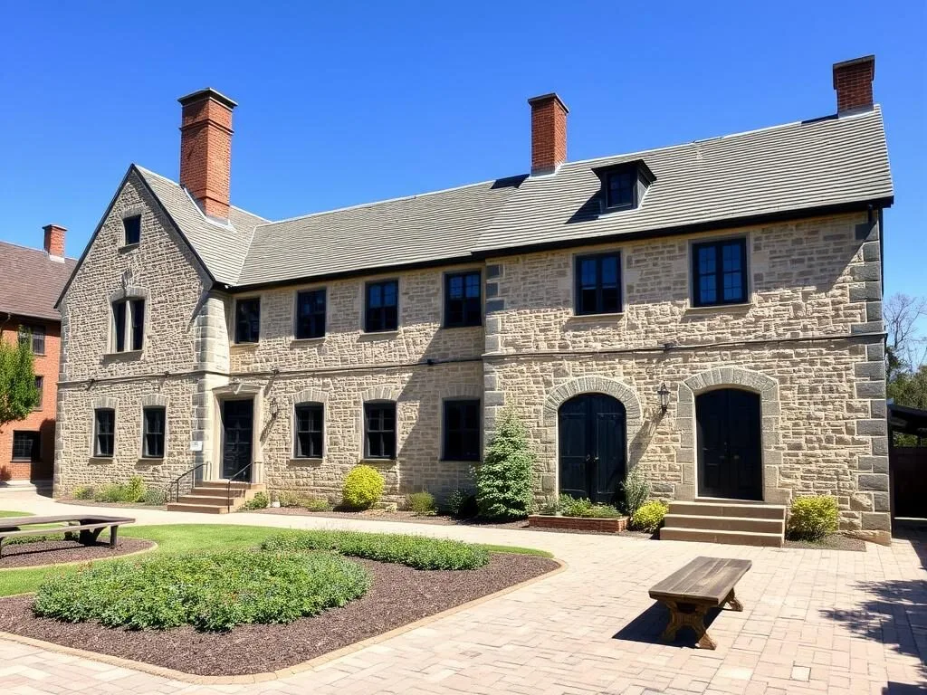 Historic Schifferstadt Architectural Museum in Frederick Maryland