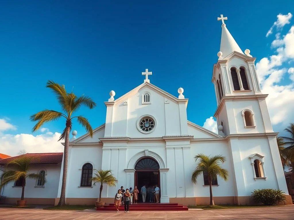 Historic Sto. Niño Catholic Church on Poro Island
