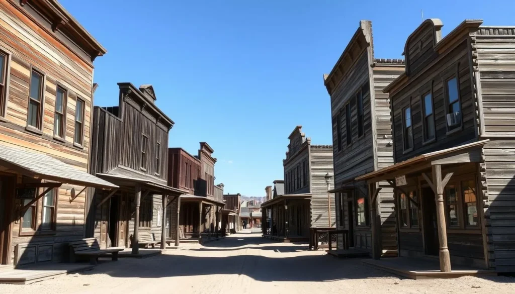 Historic buildings in Bodie Ghost Town State Historic Park Historic buildings in Bodie Ghost Town State Historic Park
