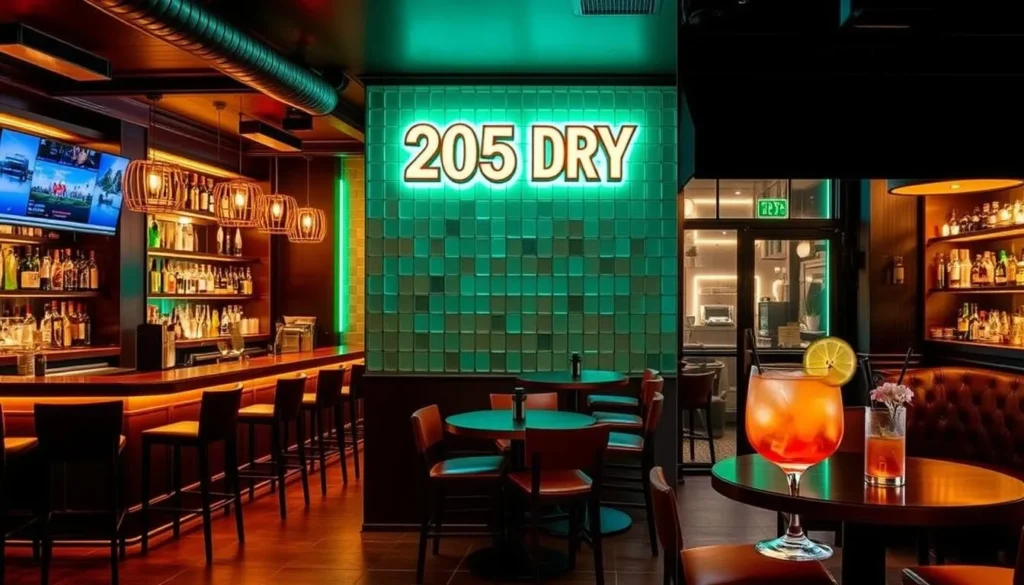 Image of 205 Dry's cocktail bar Image of 205 Dry's cocktail bar