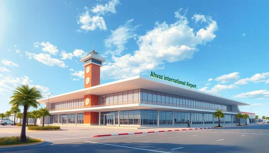 Image of Ahvaz International Airport terminal
