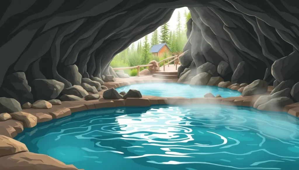 Image of Ainsworth Hot Springs Resort's cave hot springs