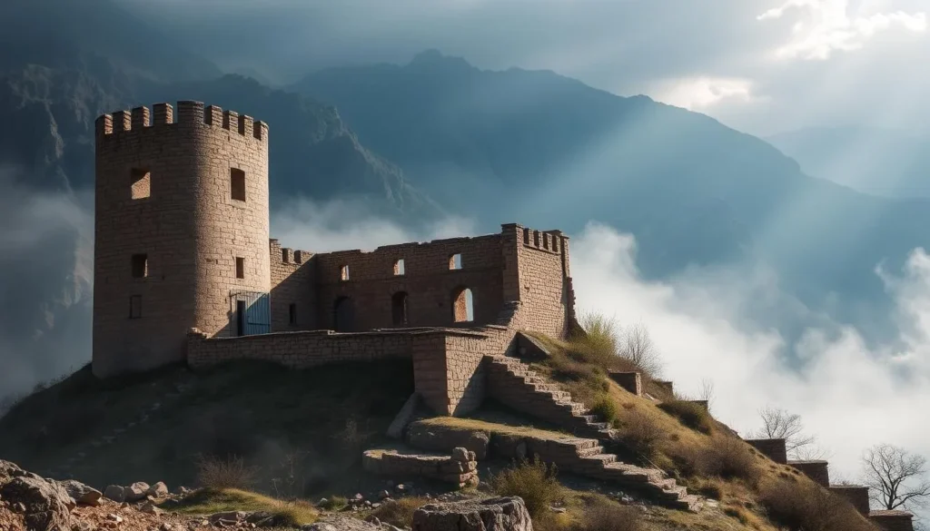 Image of Alamut Castle's ruins