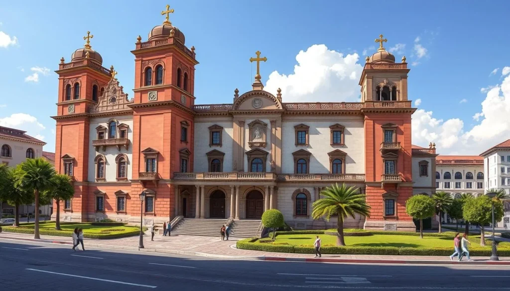 Image of Archbishop's Palace in Lima, Peru