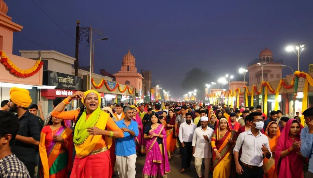 Image of Baisakhi celebrations in Chandigarh
