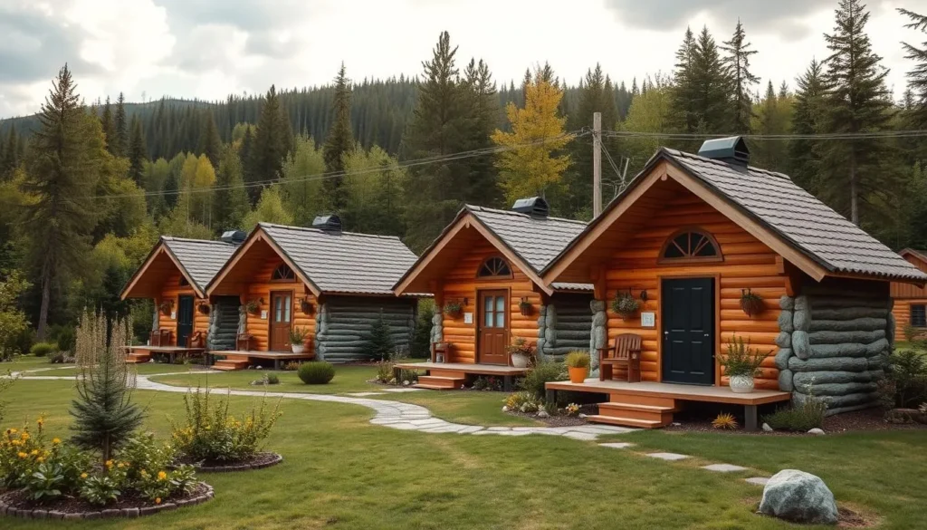 Image of Beehive Bungalows in Nordegg