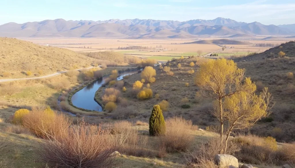 Image of Bidbid Province during the cooler months