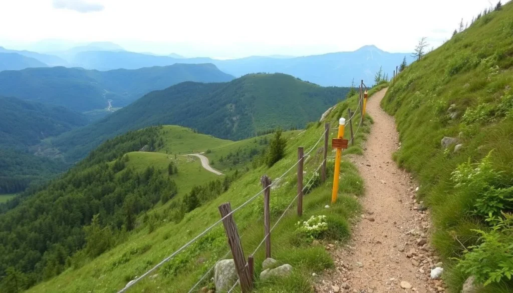 Image of Bílá Opava trail in Jeseniky Mountains