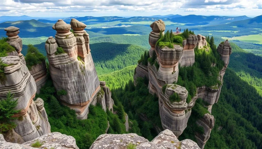 Image of Bohemian Switzerland National Park's dramatic landscapes