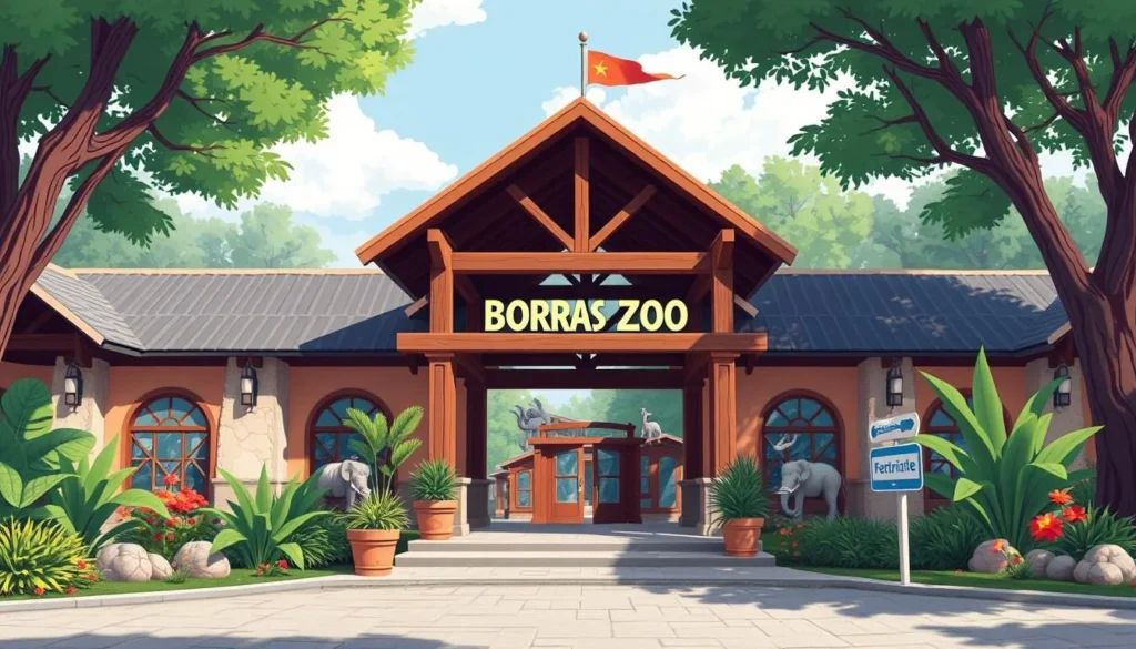 Image of Boras Zoo entrance