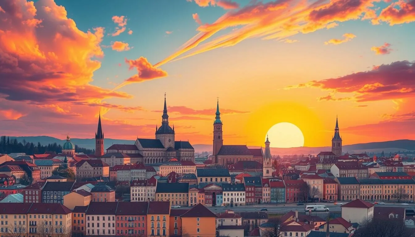 Image of Breclav cityscape or a notable landmark